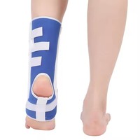 Plaque d'attelle orthopédique réglable pour cheville Équipement de protection renforcé pour la fixation et la rééducation des fractures