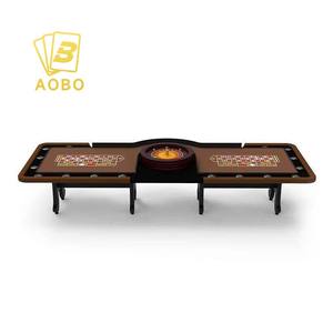 Mesa de <span class=keywords><strong>ruleta</strong></span> de Casino 2 en 1 Premium, mesa de juego profesional de diseño personalizado de lujo - Product Image 1