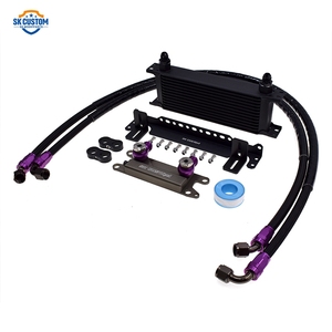 Pour <span class=keywords><strong>Jeep</strong></span> Wrangler 12-13 <span class=keywords><strong>Grand</strong></span> <span class=keywords><strong>Cherokee</strong></span> 11-13 3.6L V6 <span class=keywords><strong>refroidisseur</strong></span> <span class=keywords><strong>d</strong></span>'<span class=keywords><strong>huile</strong></span> moteur pour Dodge Ram1500 Challenger Chrysler 300/200 Kit de refroidissement - Product Image 3