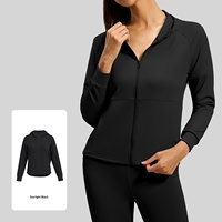 Veste de sport à capuche ample pour femmes adultes - Spandex/Polyester, respirante et anti-transpiration pour le yoga, la remise en forme et la course à pied