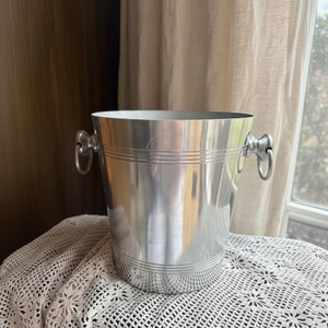 Fabricant OEM de seau à glace en aluminium, refroidisseur de vin et de champagne détaillé pour bar, support de boissons pour table de fête - Product Image 1