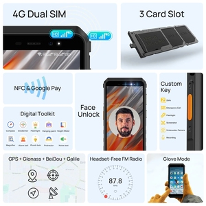 Teléfono Resistente Ulefone Power Armor X11, 8150 mAh, 8 GB de RAM, 32 GB de ROM, Teléfono Inteligente Resistente al Agua, NFC, WiFi 2.4G/<span class=keywords><strong>5G</strong></span>, Teléfonos Móviles Globales - Product Image 2