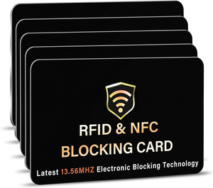 Stampa personalizzata RFID blocco carta Contactless protezione carta <span class=keywords><strong>di</strong></span> <span class=keywords><strong>credito</strong></span> NFC blocco <span class=keywords><strong>di</strong></span> <span class=keywords><strong>debito</strong></span> bancario antifurto RFID carta <span class=keywords><strong>di</strong></span> blocco - Product Image 1