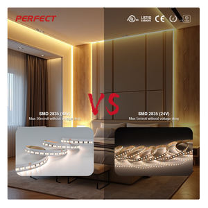 Bande LED SMD2835 tout-en-un homologuée UL/CE - 240LED/M Double CCT Double IP20/67 48V 20W/M Bestseller Europe-USA - Product Image 4