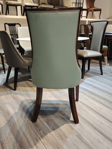 Chaises de salle à manger nordiques en <span class=keywords><strong>bois</strong></span> massif Restaurants de maison créatifs de mode moderne Tables et chaises d'hôtel Chaises de dossier - Product Image 5