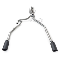 Système d'échappement sport personnalisé pour Dodge Ram 2500 6.4 2009-2018, silencieux arrière OEM SS304 avec valve électronique, son de course amélioré