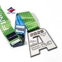 Medallas Redondas para Maratón Longzhiyu con Impresión UV de 20 Años de Duración y Personalización de Marca de Equipo para Torneos y Ligas de Carreras