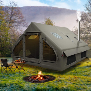 Carpa Inflable de Tela Oxford 300D, Una Habitación, Uso en las Cuatro Estaciones, Portátil, para Actividades al Aire Libre, Team Building y Camping - Product Image 1