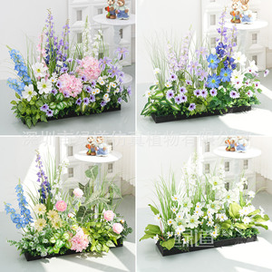 Jardinière de fleurs artificielles Greenway 100-200cm pour décoration intérieure, aménagement de fenêtre, ornement de villa - Product Image 4