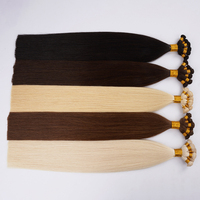 Extensiones de Cabello Humano Rubio con Trama Cosida a Mano para Cabello Fino, Sin Volumen, Sin Pegamento, 100% Cabello Remy, Hechas a Mano con Precisión