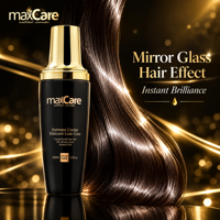 Maxcare 100ml Serum Rambut Esens Kaviar, Pelembut Halus, Nutrisi Mendalam, Perawatan Anti Frizz untuk Rambut Kering dan Rusak