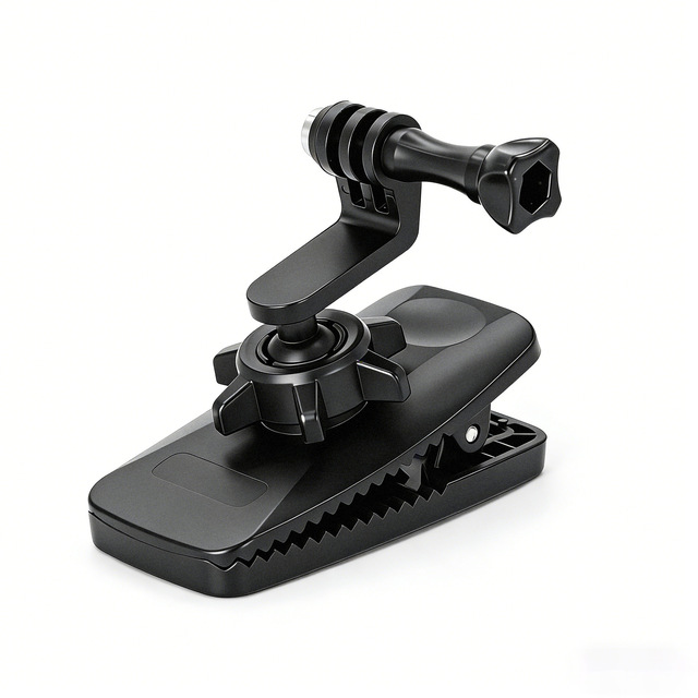 2026 PC Magnetic 360 Rotatable Universal Backpack Clip for GoPro DJI Action Insta360 Action Camera Outdoor Vlog Shooting Mount