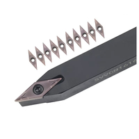 Porte-outil de tournage externe SHARKA CNC SVVCN SVVCN1616 SVVCN2020 SVVCN2525 pour plaquettes VCMT
