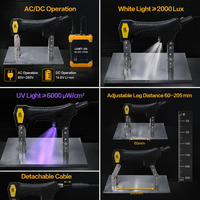 Détecteur de défauts magnétique rechargeable AC/DC LKMT-D6 pour les tests de soudure non destructifs et l'inspection des structures en acier