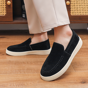 Mocasines de Gamuza <span class=keywords><strong>para</strong></span> <span class=keywords><strong>Hombre</strong></span>, Zapatos Casuales Planos, Ligeros, <span class=keywords><strong>para</strong></span> Uso Diario, <span class=keywords><strong>Calzado</strong></span> Cómodo <span class=keywords><strong>para</strong></span> Caminar - Product Image 6
