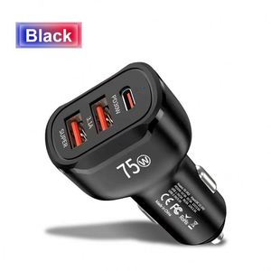 Essential Three-Port Type-C + 2 <b>USB</b> PD30W QC3.0 Magnetic Car Charger with Fast Charging for Laptop & Camera - Product Image 5