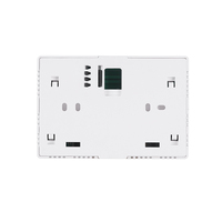 Termostato de Pared Inteligente ToupWell con Batería y Alimentación USB-C, Controlador Digital de Temperatura para Sistemas de Calefacción Doméstica