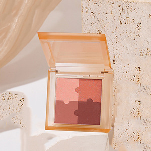Palet Eyeshadow Grosir, Bubuk Eyeshadow Warna Bumi, Primer Makeup, Palet Makeup Abu-abu, Ringan, Hasil Halus - Product Image 4