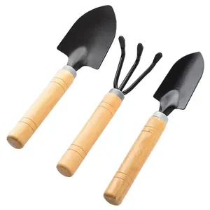 Flower Soil Planting Tool Easy to Carry Gardening Planting Garden Tool Spade shovel 3 PCS Set