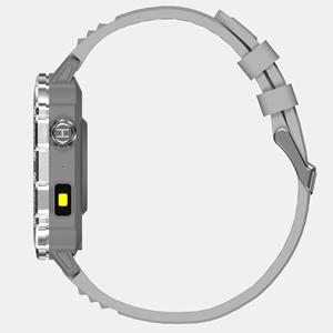 Montre connectée d'extérieur Q11, tracker d'activité multisports sans fil, moniteur <span class=keywords><strong>de</strong></span> fréquence cardiaque, rappel d'appel, compatible Android, écran IPS, silicone - Product Image 4