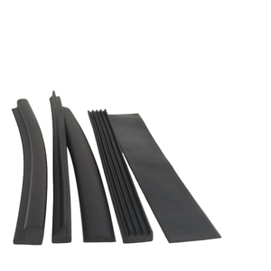جودة عالية حجم مخصص EPDM شرائط ختم الباب مقذوف سيليكون مسطح شريط ختم مربع/قطع مستطيل - Product Image 3