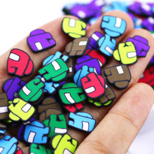 Karikatür karakterler şekil polimer kil sprinslime dilimleri balçık DIY zanaat için Robot tasarım tırnak çocuk oyuncakları Tumblers - Product Image 2