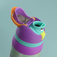 Bouteille d'eau de sport en acier inoxydable à double paroi isolée sous vide, thermos, grande capacité, pour les salles de sport et les sports, vente chaude