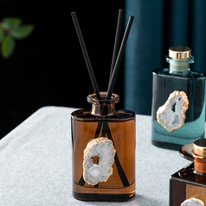 Bán buôn tùy chỉnh nhãn hiệu riêng sang trọng trang trí khách sạn Flameless nước hoa nước hoa chai thủy tinh Bộ Quà Tặng sậy khuếch tán - Product Image 5