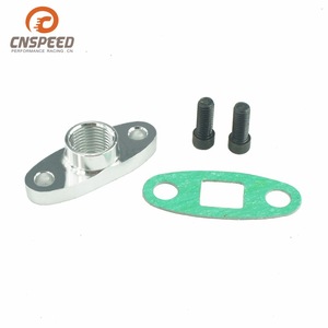 Cnspeed อะแดปเตอร์เทอร์โบชาร์จเจอร์51มม. AN10 1/2NPT T4 T3สำหรับการอัพเกรดติดตั้งเพิ่มเติม - Product Image 2