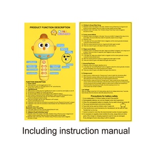 Âm nhạc trẻ em phim hoạt hình hát Micro Đồ chơi âm nhạc cha-con gà Micro đồ chơi có thể kết nối một điện thoại di động để chơi âm nhạc - Product Image 3