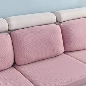 Fundas de sofá en forma de L, 6 asientos, Diván, elásticas, de terciopelo - Product Image 5