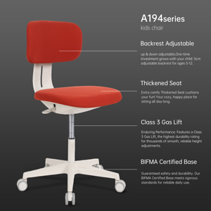 Silla de Oficina Giratoria sin Brazos, Silla de Trabajo sin Brazos, Silla de Escritorio sin Brazos, Fauteuil de Bureau - Product Image 5