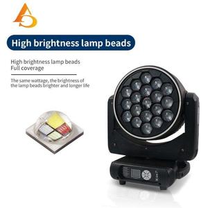 Projecteur LED professionnel chinois Bee Eye 19x40W à zoom, tête mobile RGBW 4-en-1 - Product Image 3