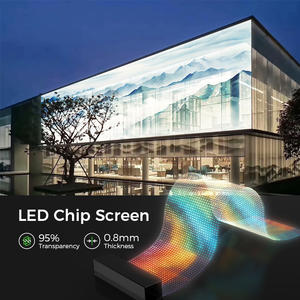 Display LED P6 Flessibile e Trasparente per Pubblicità Interna ed Esterna, Automotive, Schermo Morbido - Product Image 1