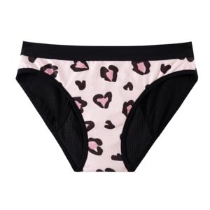 Evenyoung adolescente 6 <span class=keywords><strong>tipos</strong></span> <span class=keywords><strong>de</strong></span> impreso 4 capas <span class=keywords><strong>de</strong></span> alta absorción a prueba <span class=keywords><strong>de</strong></span> fugas período bragas protectoras completas niñas calzoncillos menstruales - Product Image 4