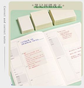 50pcs Transparent 2x3 Inch Self-Adhesive Sticky Notes Waterproof Clear <b>Memo</b> <b>Pads</b> School Office Annotation Book Annotation - Product Image 5