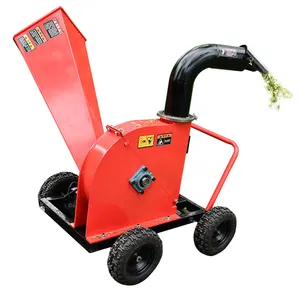 Động Cơ Xăng Powered Gỗ Chipper Shredder 4 Thì Vườn Shredder Gỗ Chip Máy