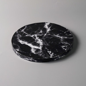 SunShine Factory Ingrosso Marmo Nero per Pasticceria e Decorazione Casa, Vassoio da Servizio per Bagno, Supporto per Pizza e Torte - Product Image 2