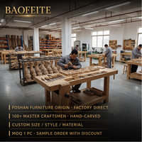 Ensemble de canapés Majlis arabes de luxe, canapé en cuir en bois massif doré sculpté à la main avec table basse en marbre pour villa et palais
