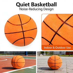 บาสเก็ตบอลที่เงียบสงบและ<span class=keywords><strong>ป</strong></span>ลอดภัย ทนทาน สร้างมาเพื่อการฝึกซ้อมที่บ้านอย่างสมบูรณ์แบบ<span class=keywords><strong>สำหรับ</strong></span><span class=keywords><strong>เด็ก</strong></span>ๆ - Product Image 6