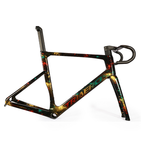 Cadre de frein à disque de route en carbone avec peinture personnalisée avec test UCI - Product Image 3