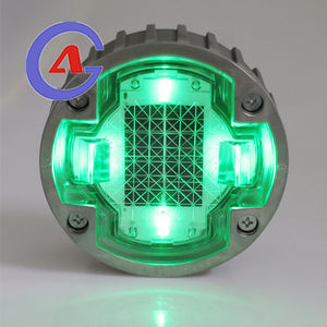 GUANGAN высокая видимость IP68 Водонепроницаемый Солнечный Дорожный гвоздик мигающий кошачий глаз маркер для безопасности дорожного движения и подъездных путей - Product Image 4