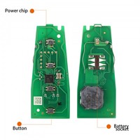Nouvelle clé intelligente universelle Xhorse XSPS01EN PRO.S Style XM38 à 4 boutons en matériau PP pour VVDI KEY TOOL PLUS/KEY TOOL MAX PRO