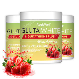 Aeglewell Collagene <span class=keywords><strong>L</strong></span>-glutatione Ridotto <span class=keywords><strong>L</strong></span> Glutatione 99% in Polvere Integratore di Glutatione per lo Sbiancamento della Pelle - Product Image 1