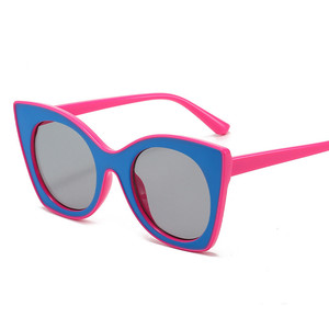 Lunettes de soleil œil de chat PC tendance 2026 avec logo personnalisé, protection UV400, monture large multicolore pour hommes et femmes - Product Image 4
