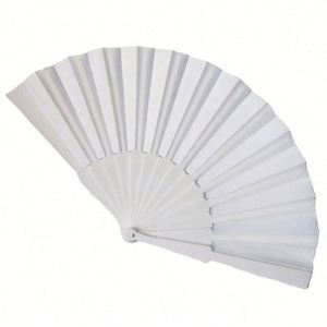 Factory Custom Design Bamboo Folding <b>Hand</b> <b>Fans</b> for Hot Summer Outdoor Plastic Handheld Carved Decoration DIY Painted Souvenir - Product Image 6