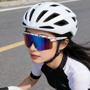 Lunettes de soleil de sport pour le cyclisme, polarisées UV400, anti-vent, verres PC, type 3, pour activités de plein air - Product Image 1