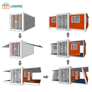 <span class=keywords><strong>Maison</strong></span> préfabriquée modulaire intégrée pliable à double aile extensible, mobile et en promotion - Product Image 5
