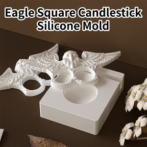 Molde de silicona con forma de águila, moldes de fundición de silicona con Base, molde de fundición de silicona, portavelas <span class=keywords><strong>para</strong></span> cera de soja, <span class=keywords><strong>cemento</strong></span> decorativo - Product Image 4