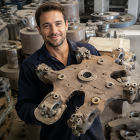 Pièces de rechange pour broyeur Raymond, machinerie minière : Siège de pelle de surpression, Anneau de rouleau, Couteau grattoir, Anneau de lame, Support de rouleau